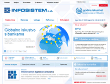 Tablet Screenshot of infosistem.hr